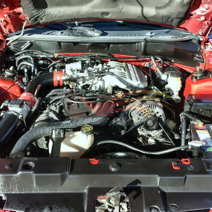 Rtunes Racing CI-FD-03 cold air intake installed in engine bay