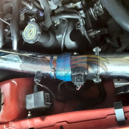 Rtunes Racing CI-FD-05 cold air intake installed in engine bay