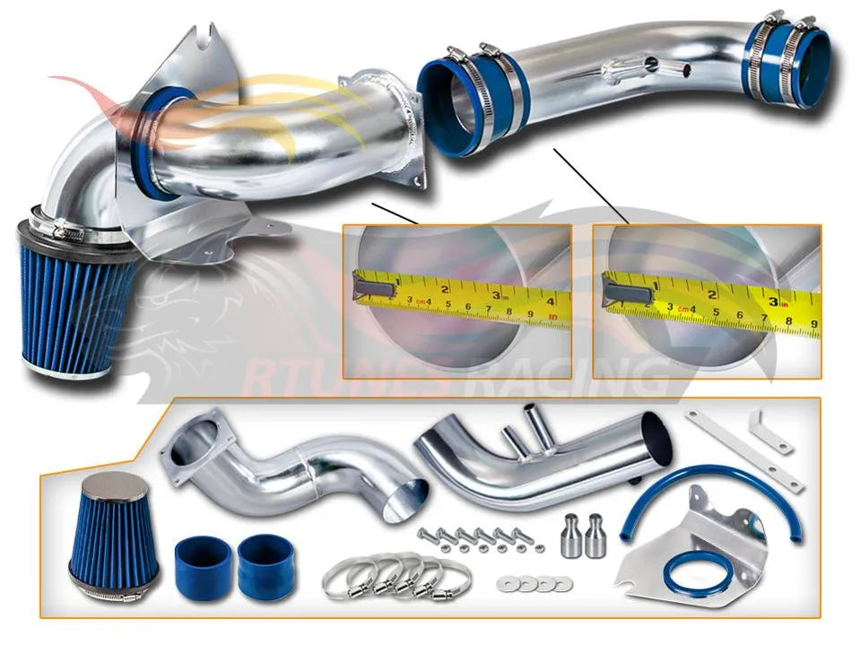 Cold Air Intake Kit For 1996-2004 Ford Mustang 4.6L V8 | Rtunes Racing | CI-FD-05BL