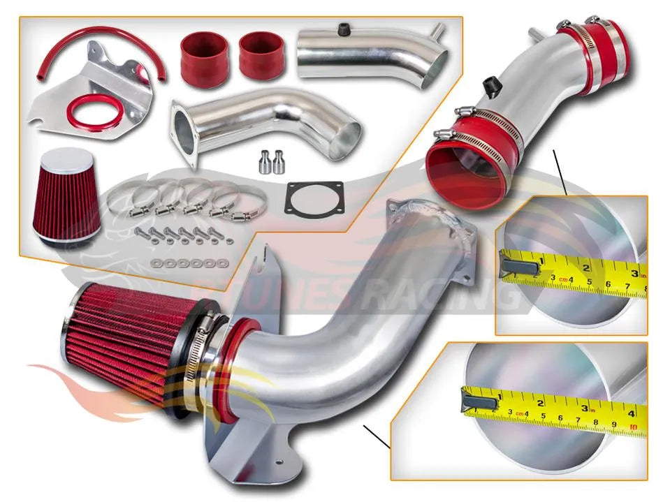 Cold Air Intake Kit For 1999-2004 Ford Mustang 3.8L V6 | Rtunes Racing | CI-FD-06RD