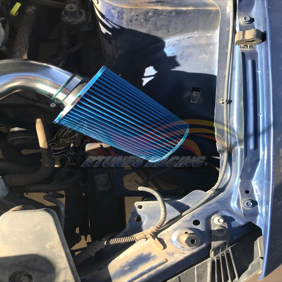 Rtunes Racing CI-FD-08 cold air intake installed in engine bay