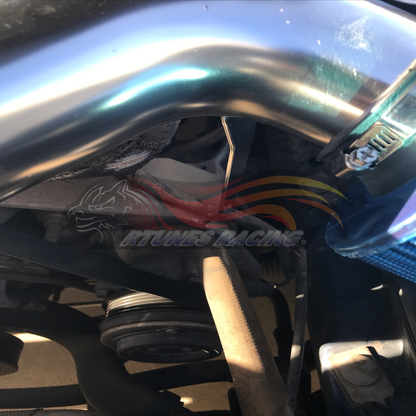 Rtunes Racing CI-FD-08 cold air intake installed in engine bay