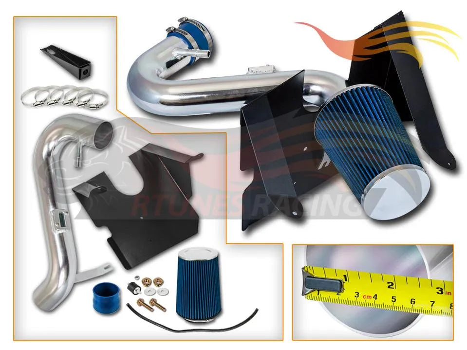 Cold Air Intake Kit For 2005-2009 Ford Mustang 4.0L V6 | Rtunes Racing | CI-FD-08BL
