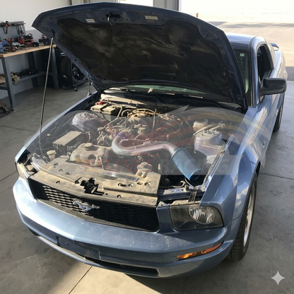 Cold Air Intake Kit For 2005-2009 Ford Mustang 4.0L V6 | Rtunes Racing | CI-FD-08RD
