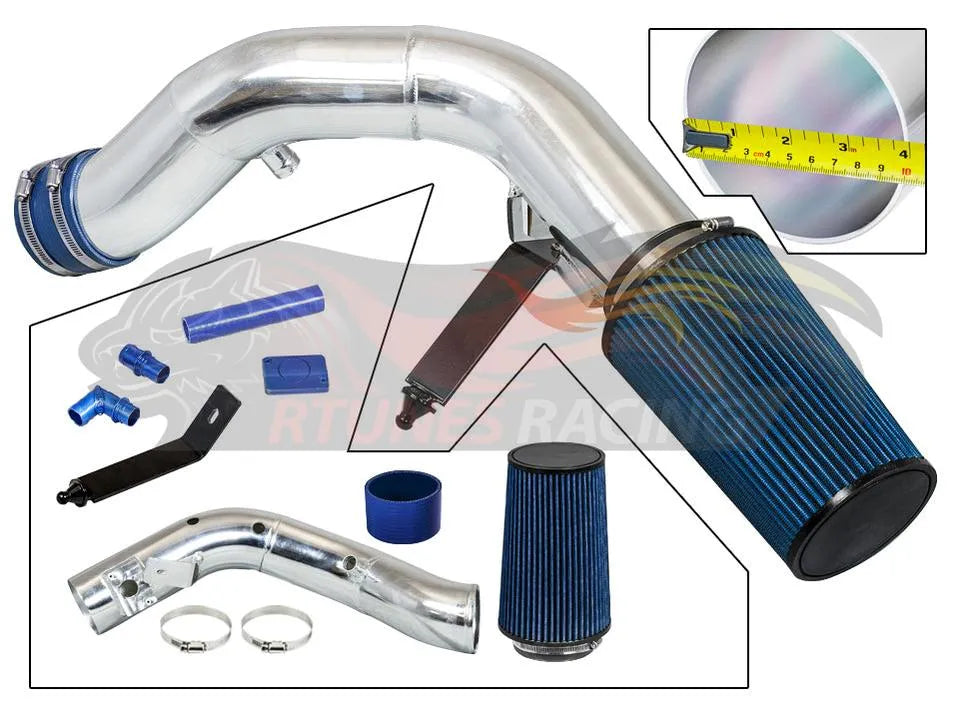 Cold Air Intake Kit For 2003-2007 Ford Superduty F250/F350/F450/F550/Excursion 3.0L Powerstroke Diesel | Rtunes Racing | CI-FD-19BL