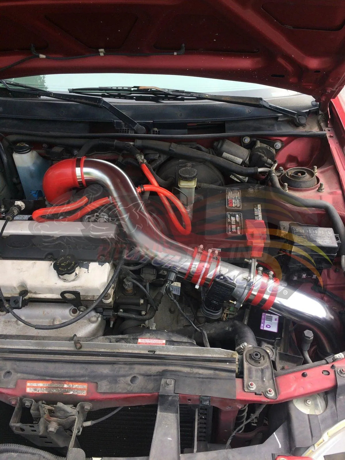 Cold Air Intake Kit For 1998-2003 Ford Escort ZX2 2.0L L4 | Rtunes Racing | CI-FD-12CK