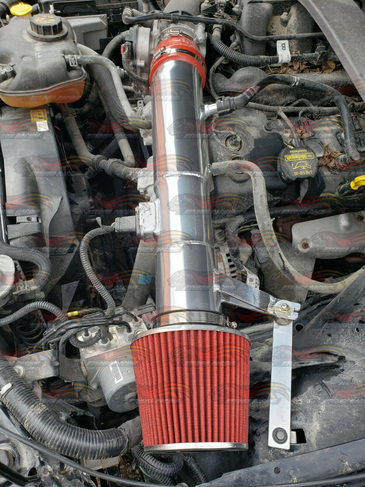 Cold Air Intake Kit For 2011-2014 Ford Mustang 3.7L V6 | Rtunes Racing | CI-FD-13RD