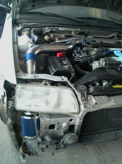 Cold Air Intake Kit For 1988-1991 Honda Crx/Civic EX Si 1.6L I4 | Rtunes Racing | RCI-HD-01BK