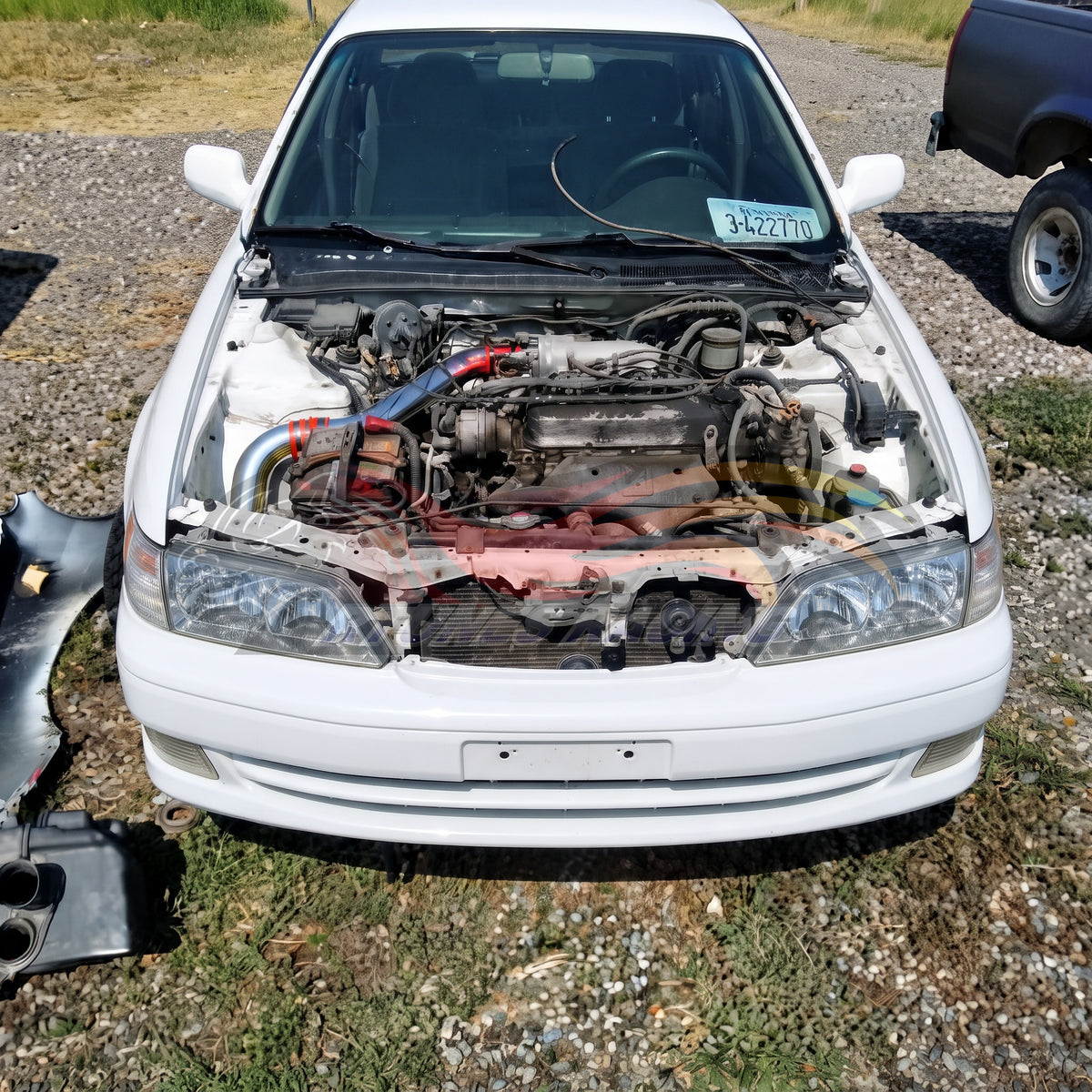 Rtunes Racing CI-HD-04 cold air intake installed in engine bay