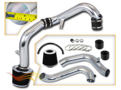 Parts included in the black CI-HD-09 cold air intake kit for 2001-2005 Honda Civic DX/LX/HX/EX/VP 1.7 MT ONLY – Rtunes Racing