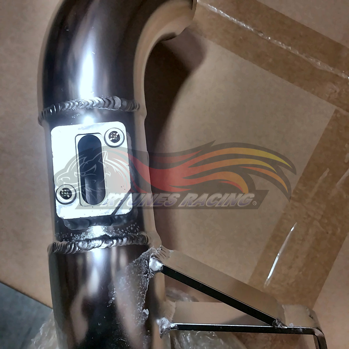 Rtunes Racing CI-HD-17 cold air intake installed in engine bay