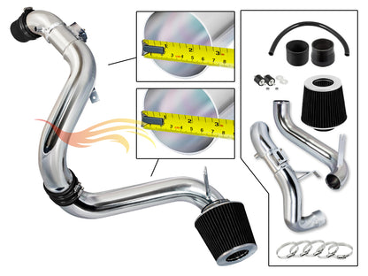 Parts included in the black CI-HD-17 cold air intake kit for 2012-2015 Honda Civic 1.8L – Rtunes Racing