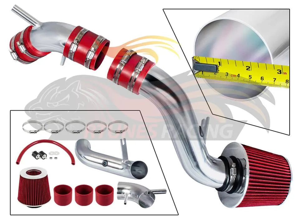 Cold Air Intake Kit For 1997-2001 Hyundai Tiburon L4, 1996-2000 Hyundai Elantra L4 | Rtunes Racing | CI-HY-01RD