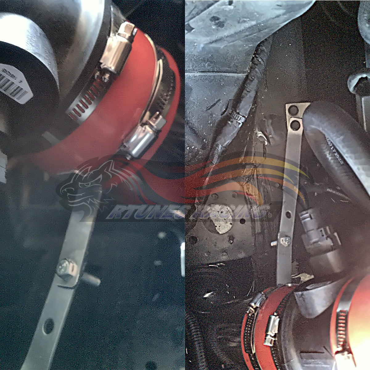 Rtunes Racing CI-HY-03 cold air intake installed in engine bay