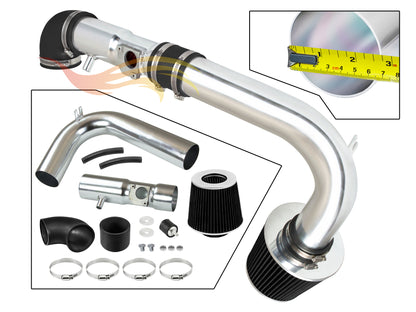 Parts included in the black CI-MZ-08 cold air intake kit for 2006-2009 Mazda Miata/MX-5 2.0L – Rtunes Racing