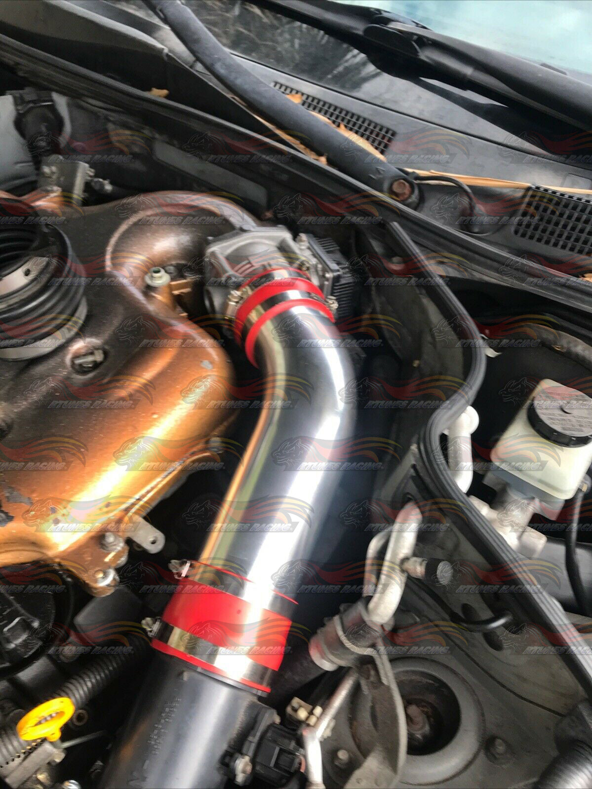 Cold Air Intake Kit For 2003-2006 Nissan 350Z 3.5L | Rtunes Racing | CI-NS-04RD