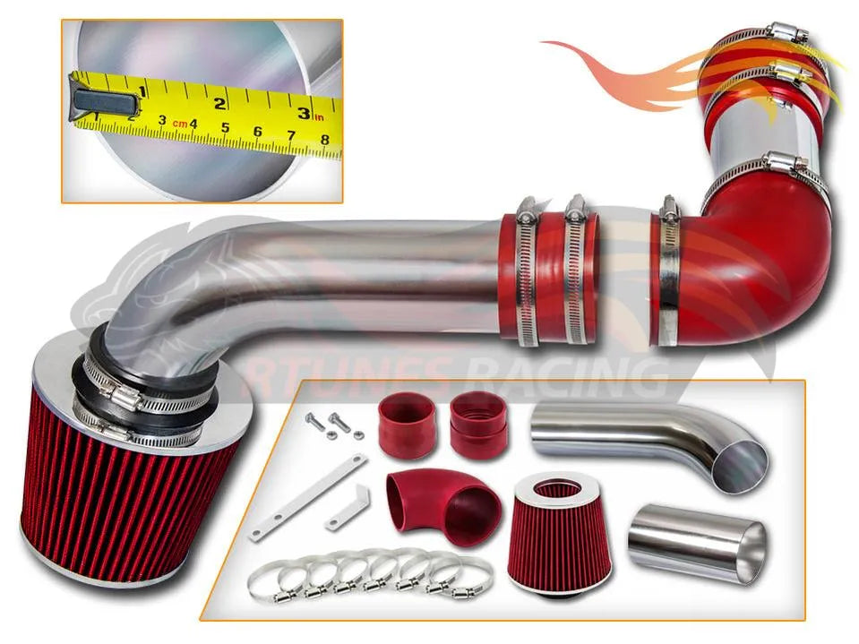 Cold Air Intake Kit For 1988-1989 Pontiac Firebird 5.0L & 5.7L | Rtunes Racing | CI-PT-01RD