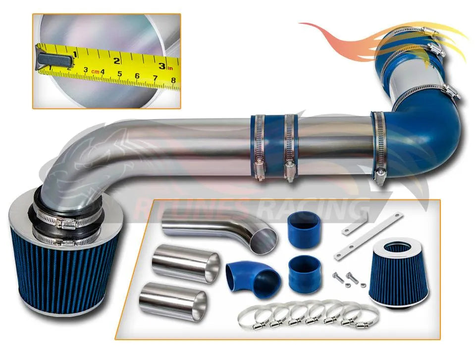 Cold Air Intake Kit For 1990-1992 Pontiac Firebird 5.0L & 5.7L | Rtunes Racing | CI-PT-02BL