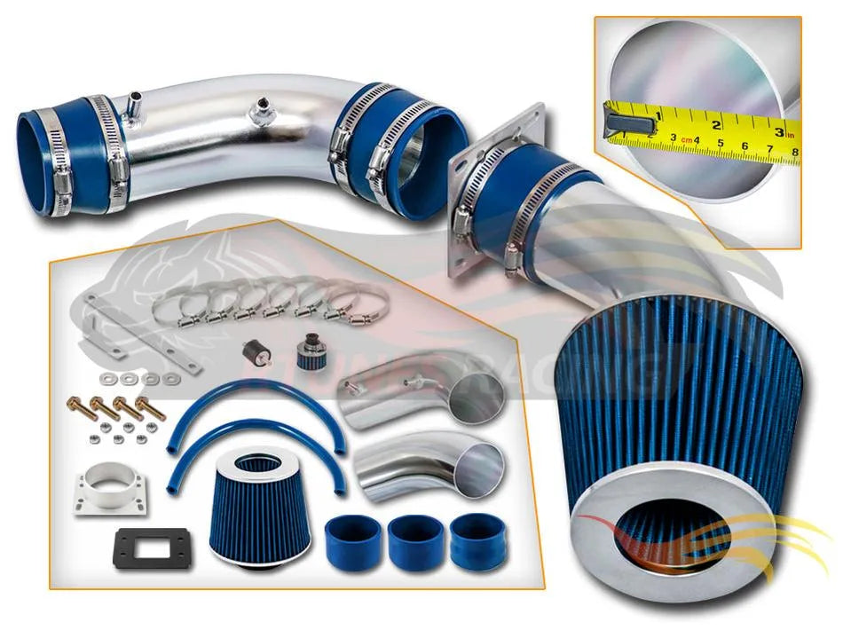 Cold Air Intake Kit For 1988-1995 Toyota 4Runner, Pickup, T100 3.0L | Rtunes Racing | CI-TY-03BL