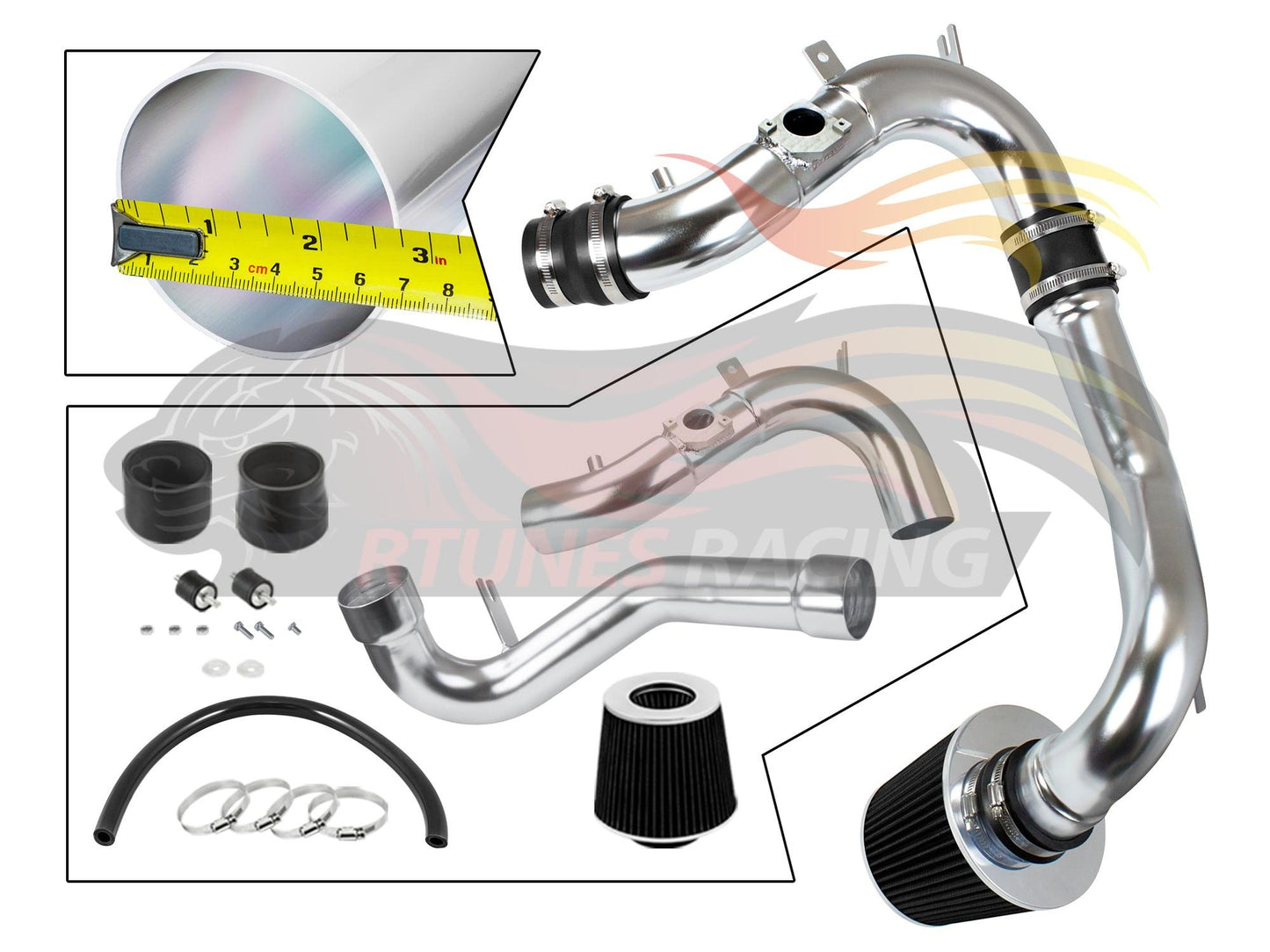 Cold Air Intake For 05-06 Toyota Corolla / 05-07 Matrix 1.8L CI-TY-04CK