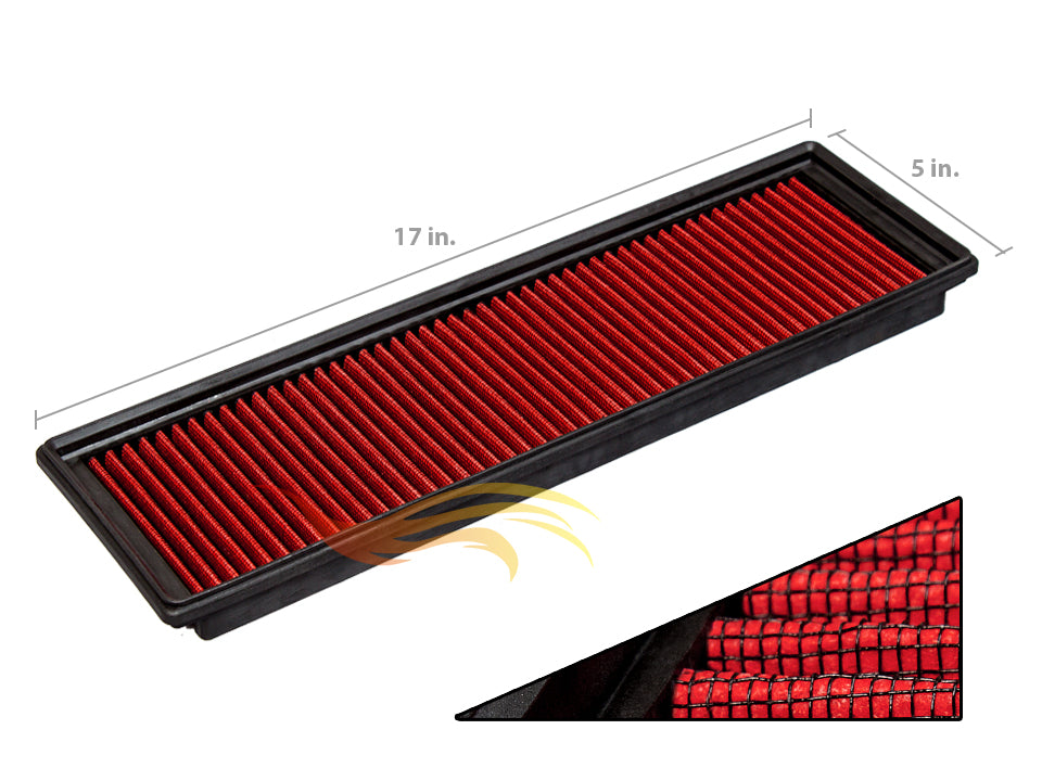 Rtunes OEM Replacement Panel Air Filter For Jetta/Rabbit/Golf/Beetle/Passat | Rtunes Racing | GF-1551-E01