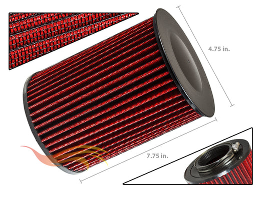 Rtunes OEM Replacement High Performance Flow Drop-In Panel Dry Air Filter | Rtunes Racing | GF-1562