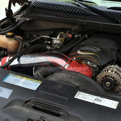 Rtunes Racing HI-CD-01 heat shield cold air intake installed in engine bay