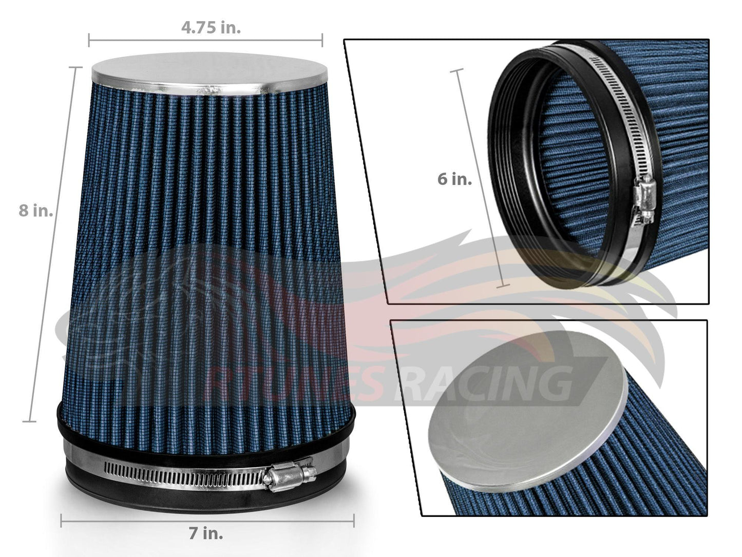 02-06 Cadillac Escalade 5.3L/6.0L HI-CD-01BL-Rtunes Racing-Rtunes Racing