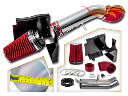Heat Shield Air Intake Kit For 2002-2006 Escalade 5.3L 6.0L V8 | Rtunes Racing | HI-CD-01RD