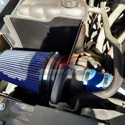 Rtunes Racing HI-CD-02 heat shield cold air intake installed in engine bay