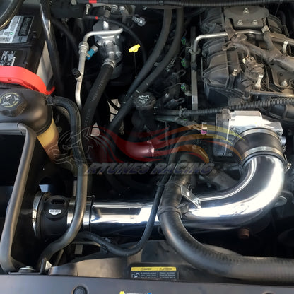 Rtunes Racing HI-CD-02 heat shield cold air intake installed in engine bay