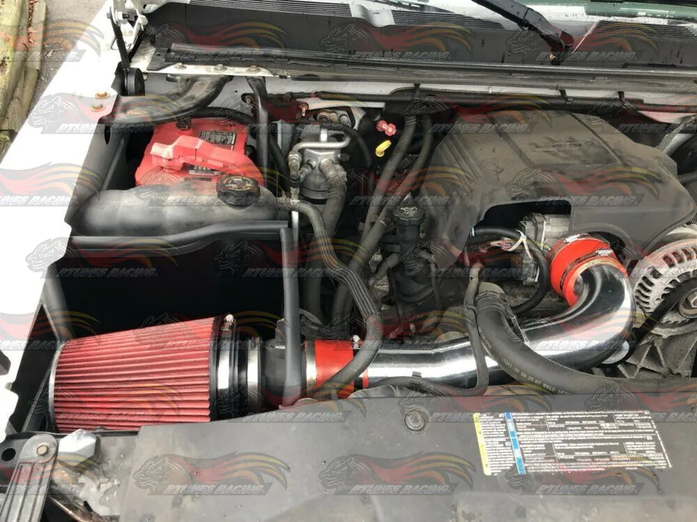 Heat Shield Air Intake Kit For 2007-2008 Avalanche/Tahoe/Yukon 5.3L | Rtunes Racing | HI-CD-02BL-04