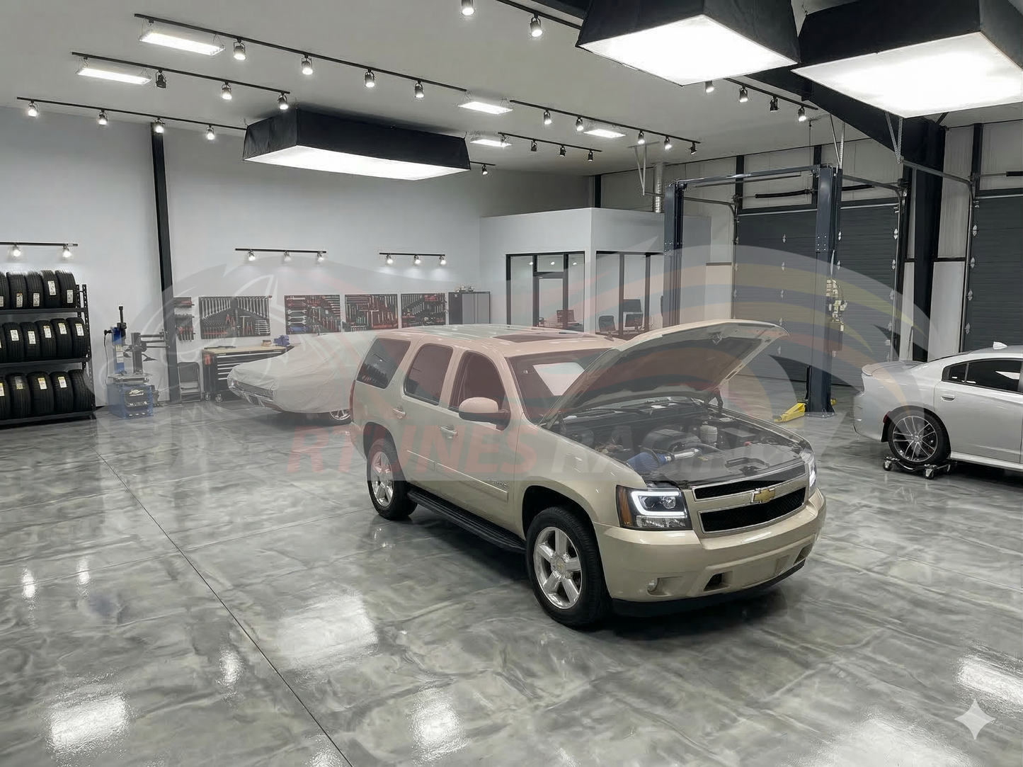 Heat Shield Air Intake Kit For 2009-2014 Cadillac Escalade 5.3L/6.0L | Rtunes Racing | HI-CD-03CK