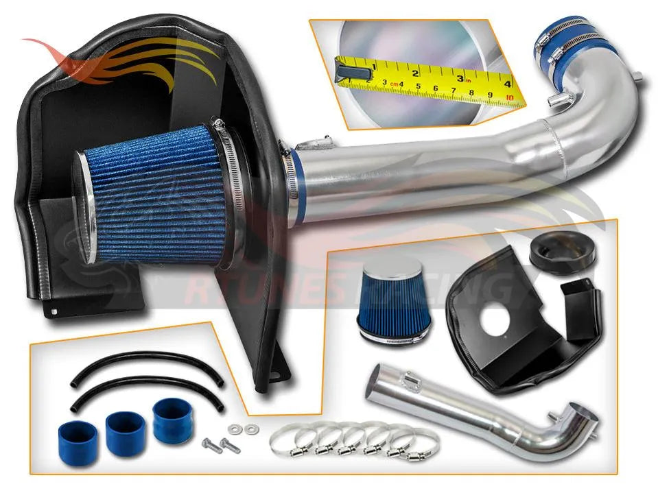 Heat Shield Intake For 14-18 Silverado/Sierra 1500 & 15-20 Escalade/Suburban/ Tahoe/Yukon V8 HI-CD-04BL