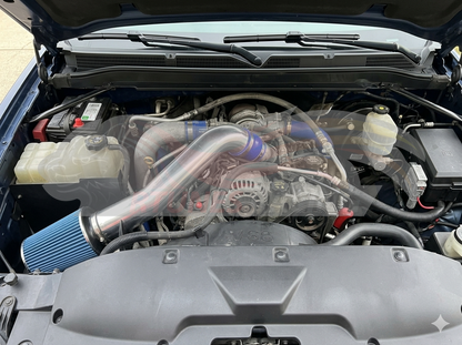 Heat Shield Air Intake Kit For 2001-2004 Chevy Silverado 2500HD/3500 6.6L Diesel | Rtunes Racing | HI-CH-04CK