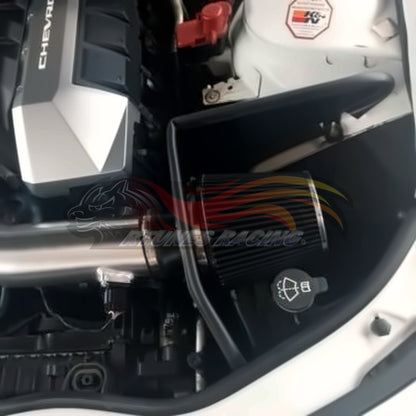 Rtunes Racing HI-CH-06 heat shield cold air intake installed in engine bay