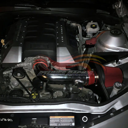 Rtunes Racing HI-CH-06 heat shield cold air intake installed in engine bay