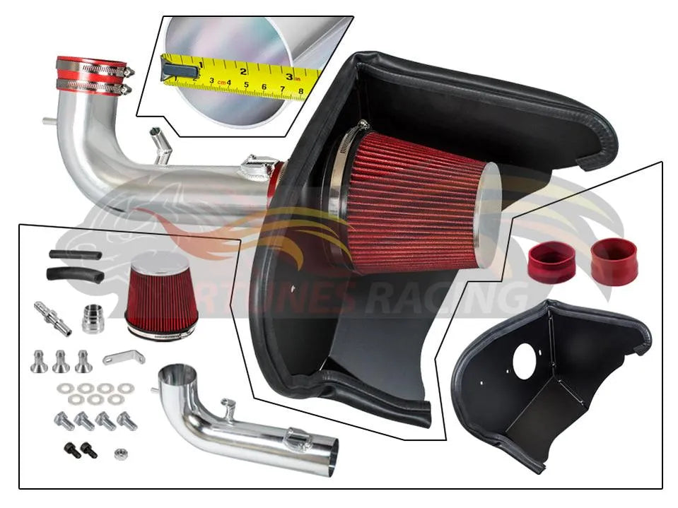 Heat Shield Intake For 16 17 18 19 20 21 Chevy Camaro 3.6L V6 HI-CH-10RD