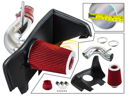Heat Shield Air Intake Kit For 2016-2019 Chevrolet Camaro LS LT 2.0L Turbo | Rtunes Racing | HI-CH-11RD