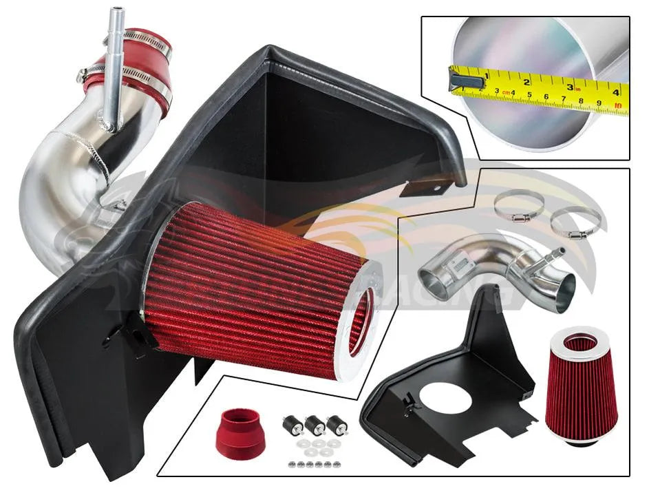 Heat Shield Air Intake Kit For 2016-2019 Chevrolet Camaro LS LT 2.0L Turbo | Rtunes Racing | HI-CH-11RD