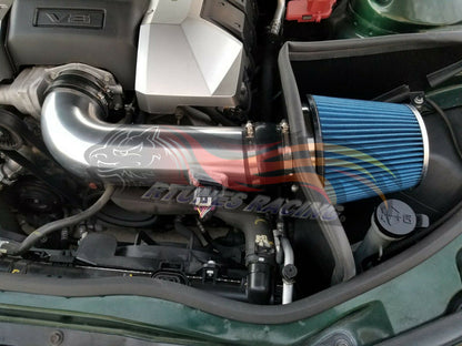 Rtunes Racing HI-CH-06 heat shield cold air intake installed in engine bay