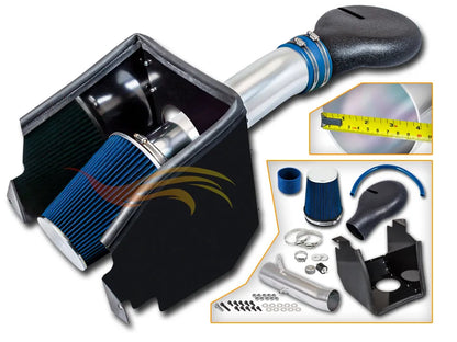 Heat Shield Air Intake Kit For 1994-2001 Dodge Ram 1500 5.2L/5.9L V8, 1994-2002 2500 5.9L V8 | Rtunes Racing | HI-DG-02BL