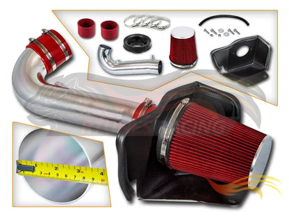 Heat Shield Air Intake Kit For 2011-2026 Dodge Durango /2011-2019 Jeep Grand Cherokee 5.7L V8 | Rtunes Racing | HI-DG-13RD