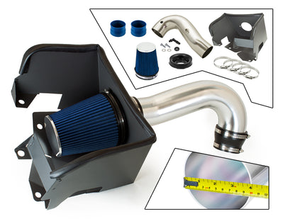 Heat Shield Air Intake Kit For 2019-2026 Ram 1500 5.7L V8 (No Classic) | Rtunes Racing | HI-DG-17BL