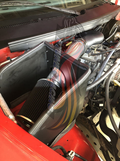 Heat Shield Air Intake Kit For 1994-2001 Ram 1500 5.2/5.9 V8 /1994-2002 Ram 2500 5.9 V8 | Rtunes Racing | RHI-DG-02BK