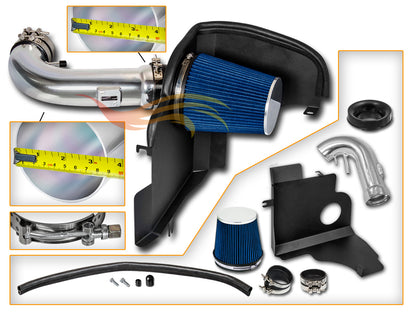 Heat Shield Air Intake Kit For 2011-2014 Ford Mustang 5.0L V8 | Rtunes Racing | HI-FD-06BL