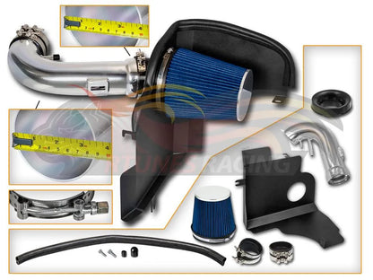 Heat Shield Air Intake Kit For 2011-2014 Ford Mustang 5.0L V8 | Rtunes Racing | HI-FD-06BL