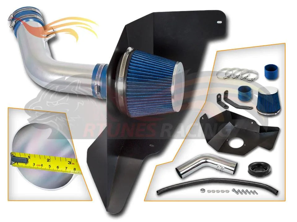 Heat Shield Intake For 15-18 Ford Mustang 3.7L V6 HI-FD-07BL