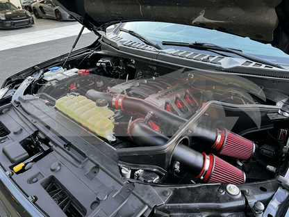 Heat Shield Air Intake Kit For 2015-2025 Ford F-150, 2018-2025 Ford Expedition, 2018-2025 Lincoln Navigator, 2017-2025 Ford F-150 Raptor 2.7L/3.5L V6 | Rtunes Racing | HI-FD-11CK