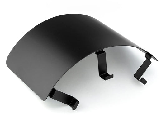 Universal Air Intake Cone Filter Shield Heat Stainless Steel Cover - BLACK